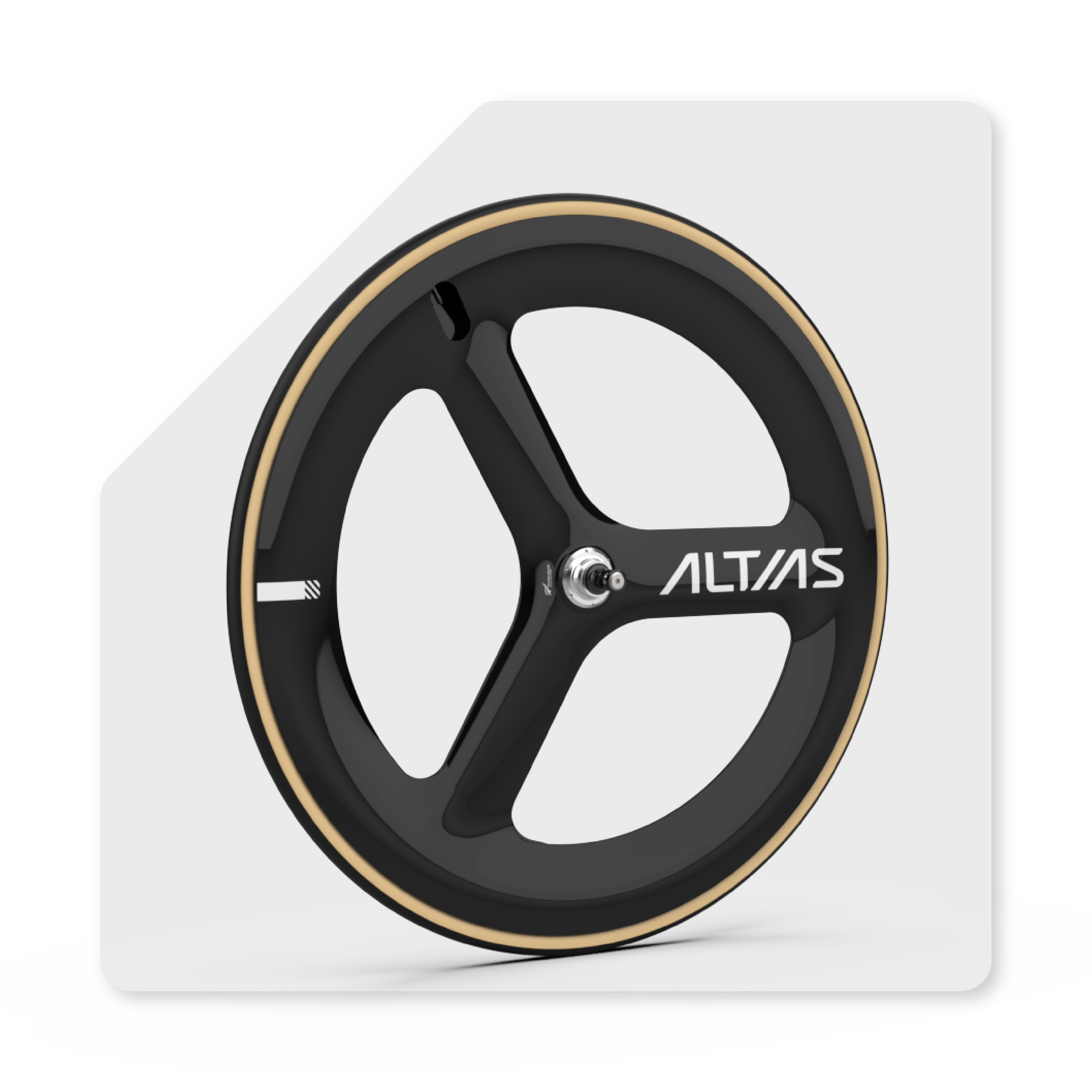 Velobike Altias 3-Spoke Wheel cover image